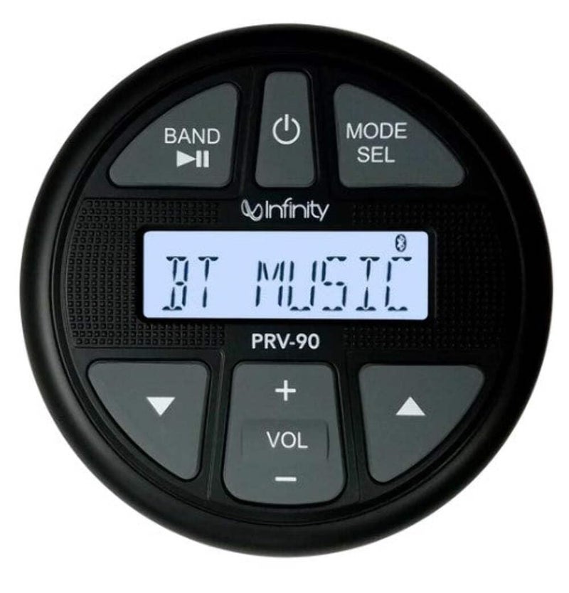 Infinity PRV90 AM/FM/BT/USB Gauge Style Stereo - Image 3