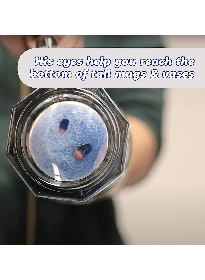 مجموعة إسفنجة سكرب دادي - ألوان - إسفنجات خالية من الخدش للأطباق والمنزل، مقاومة للرائحة، ناعمة في الماء الدافئ، ثابتة في البرد، تنظيف عميق، آمنة للاستخدام في غسالة الأطباق، متعددة الاستخدامات، عملية، مريحة، 3 قيراط - Image 5