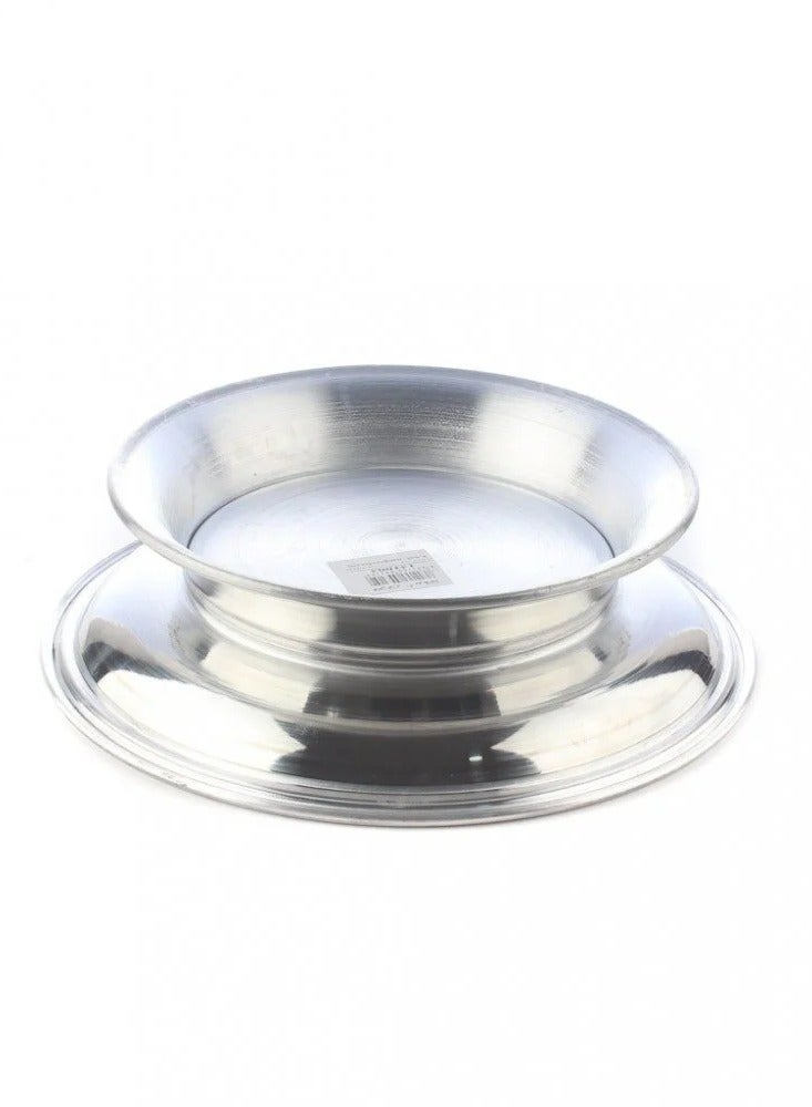 Smart Kitchen Aluminum Rice Plate with Stand - Image 4