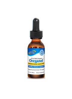 North American Herb & Spice Oreganol - 1 fl oz, Pack of 3 - Unprocessed, Wild, Organic Oregano Oil - Mediterranean Source P73 - Non-GMO - 1296 Total Servings  - Image 1