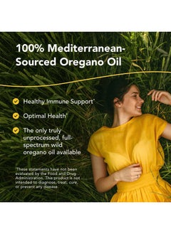 North American Herb & Spice Oreganol - 1 fl oz, Pack of 3 - Unprocessed, Wild, Organic Oregano Oil - Mediterranean Source P73 - Non-GMO - 1296 Total Servings  - Image 2