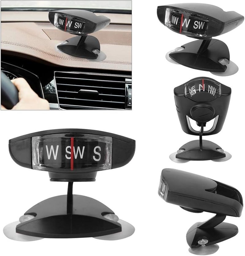 بوصلة سيارة قابلة للطي مضغوطة وسهلة التركيب للسيارة والقارب والشاحنة - Image 4