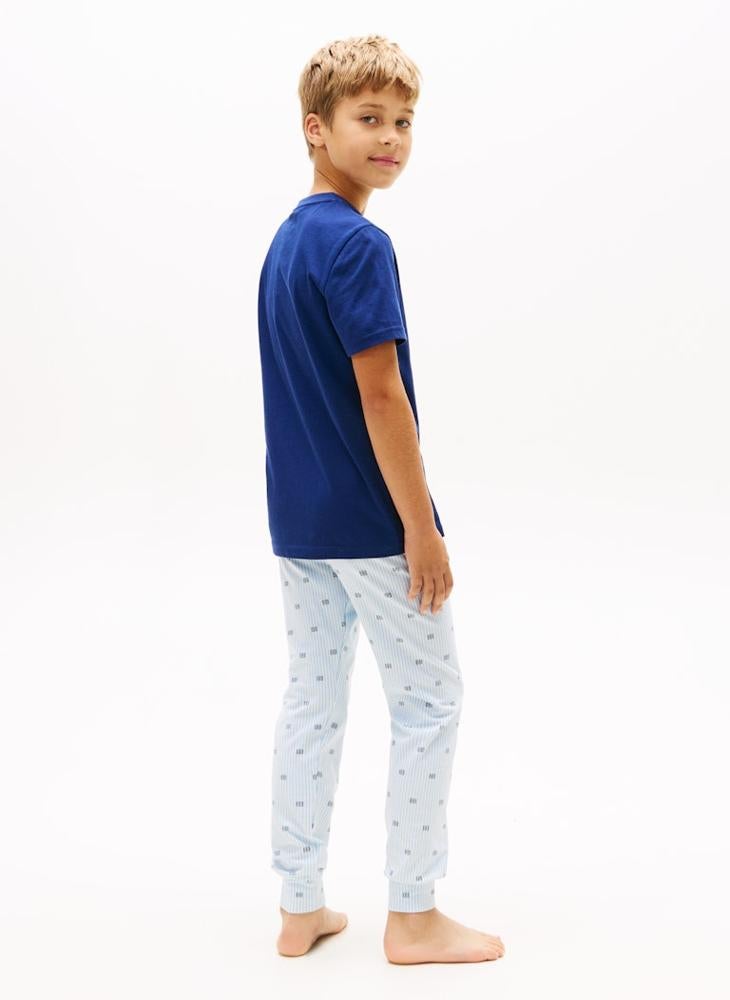TOMMY HILFIGER 2-Pack Signature Crew Neck Lounge T-Shirts - Image 3