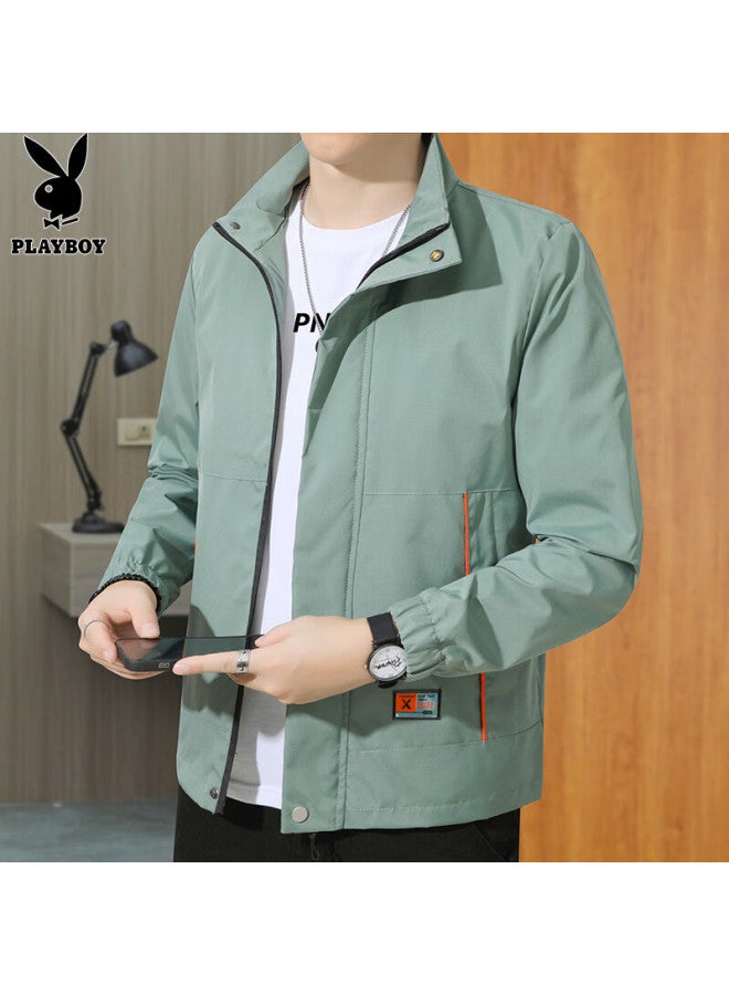 Playboy Men's Jacket Autumn Winter Casual Workwear High-end Outdoor Windproof Sports Coat - Image 3