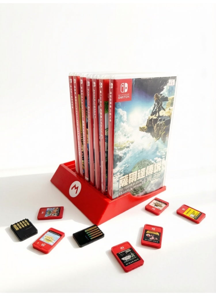 Samu Nintendo Switch 1/2 Game Card Case 10 Slots | Magnetic Portable Storage Box - Image 2