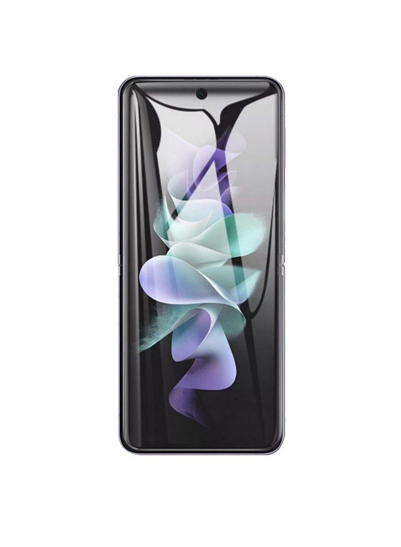[10 in 1] For Samsung Galaxy Z Flip 6 Screen Protector, TPU Flexible Film, Inner Film + Front Screen Film + Hinge Film + Back Cover Film + Lens Film, Full Coverage Bubble Free Hydrogel Protective Film