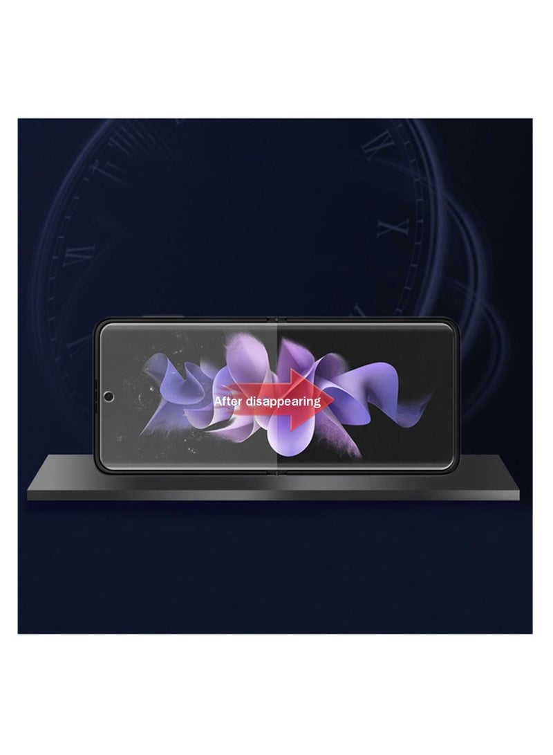 [10 in 1] For Samsung Galaxy Z Flip 6 Screen Protector, TPU Flexible Film, Inner Film + Front Screen Film + Hinge Film + Back Cover Film + Lens Film, Full Coverage Bubble Free Hydrogel Protective Film