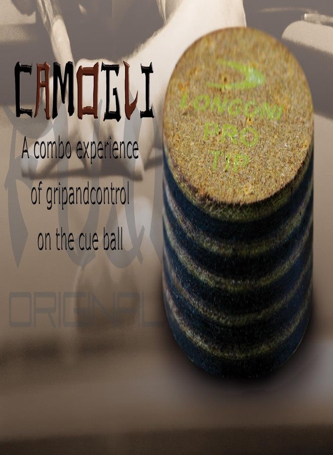 Longoni Fuji Pool Billiard CUE TIP - 1 pc - CAMOGLI - 14 mm (Hard) - Image 3