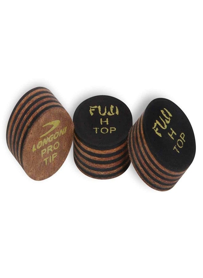 Longoni Fuji Pool Billiard CUE TIP - 1 pc - CAMOGLI - 14 mm (Hard) - Image 2