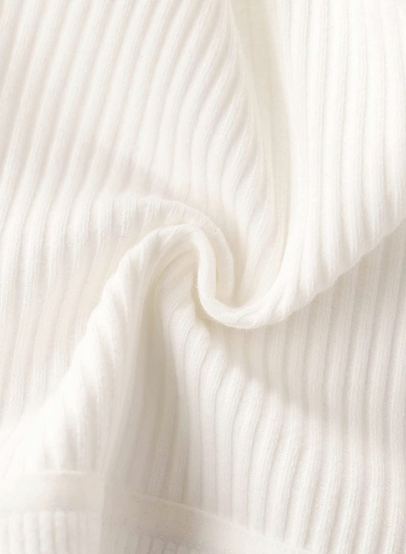 Excefore حمالات صدر للبنات بدون درزات، 6 قطع، حمالة صدر للأطفال قابلة للتنفس، صدرية تدريب قطنية، حمالة صدر رياضية للبنات، ملابس داخلية مرنة للمراهقات النامية - Image 3