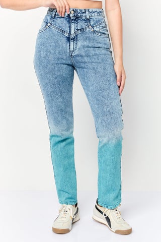 Women Regular Fit Two Tone Stretchable Jeans, Blue - pzsku/ZE7779D53C9F395E77024Z/45/1747145350/45a4e7d4-a74b-4b9d-a6d3-3bb2b37132d5
