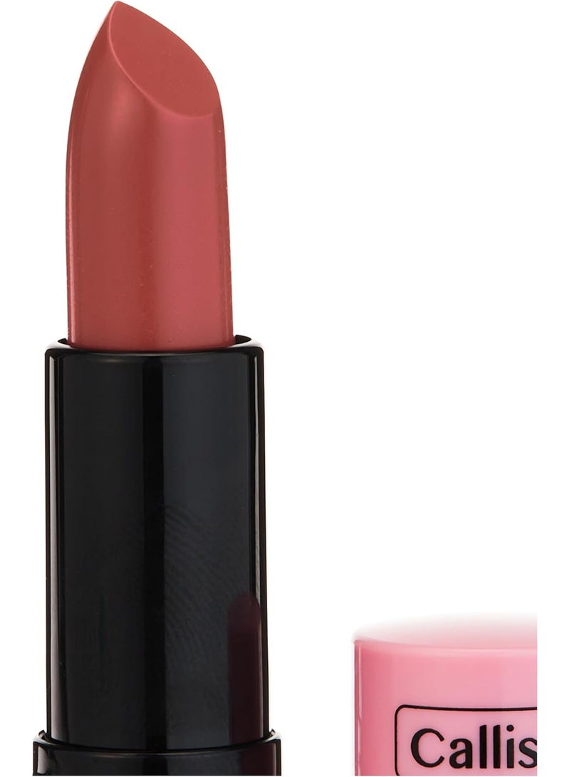 كاليستا أحمر شفاه مطفي بدرجة وردي ناعمة وفيتامين هـ – لون شفاه خفيف يدوم طويلاً بدرجة 511 فيرست بلش - Image 3