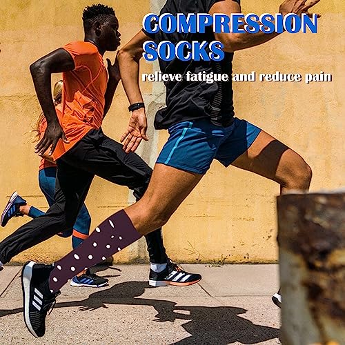 Aoliks Compression Socks for Women & Men, Best Support for Nurses Running Hiking Flight - Image 4