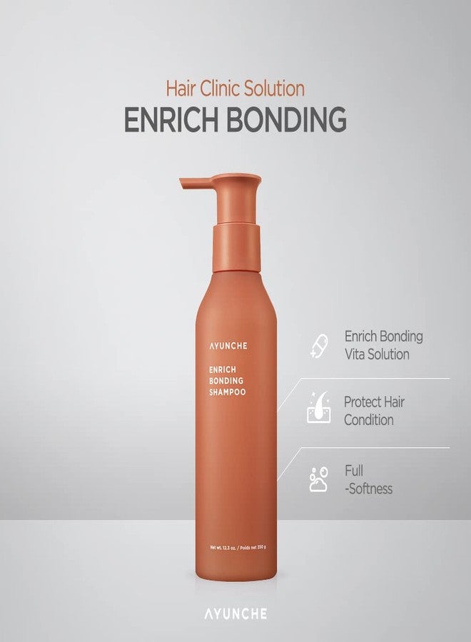 AYUNCHE Enrich Bonding Shampoo 7.1oz, Intensive Care For Damaged Hair - No more Tangled Hair and Split Ends - Korean Salon Brand - Image 2