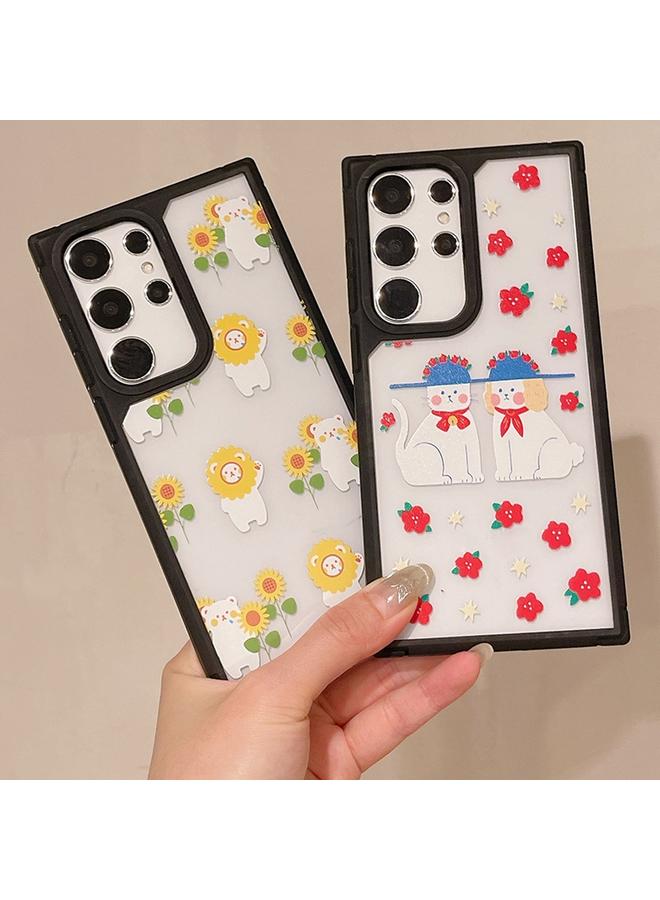 S-TOP Case For Samsung Galaxy S24 Ultra 5G Creative Art Pattern Full Coverage Phone Case - Image 2