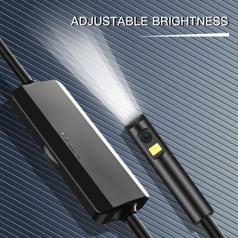 Industrial Endoscopy Borescope Inspection Camera 3 In 1 Interface Replacement for Type-C/ Android/ USB Port Built-in 9 Dimmable Adjustable Brightness LEDs 8mm Lens 1960 * 1080 Resolution IP68 Water - Image 4