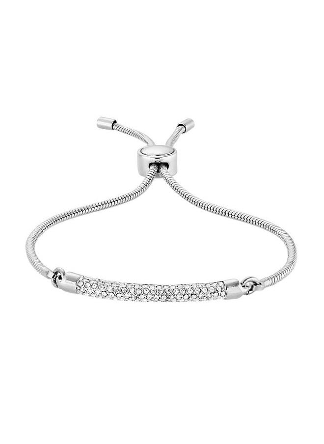 BUCKLEY LONDON - Hampton Bracelet - Rhodium Tone - Image 1