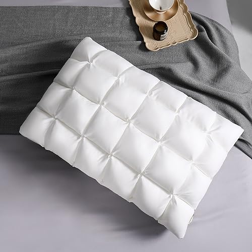 YOUR MOON Soft Pillows Queen Size for Sleeping, Support Bed Pillows, Fluffy Down Alternative Pillow, Luxury Hotel Gel Pillows for Side Sleeping (White) - Image 1