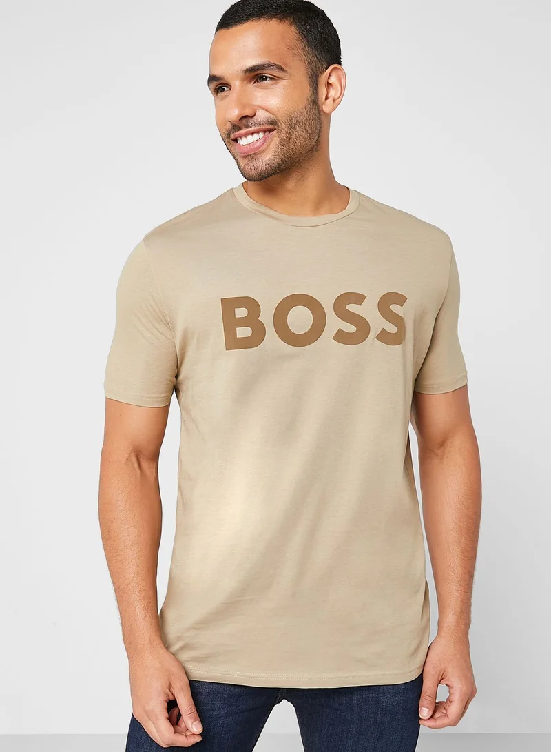 BOSS Logo Crew Neck T-Shirt