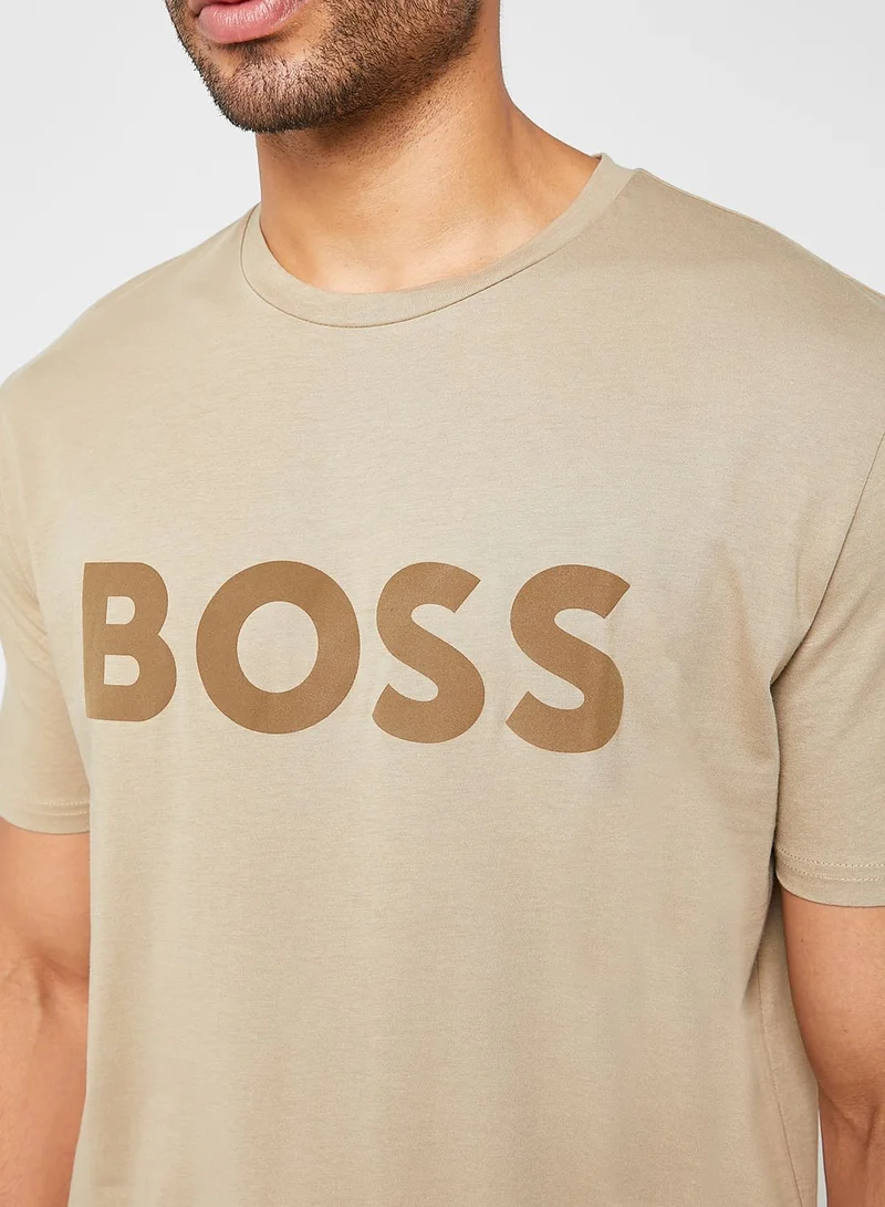 BOSS Logo Crew Neck T-Shirt
