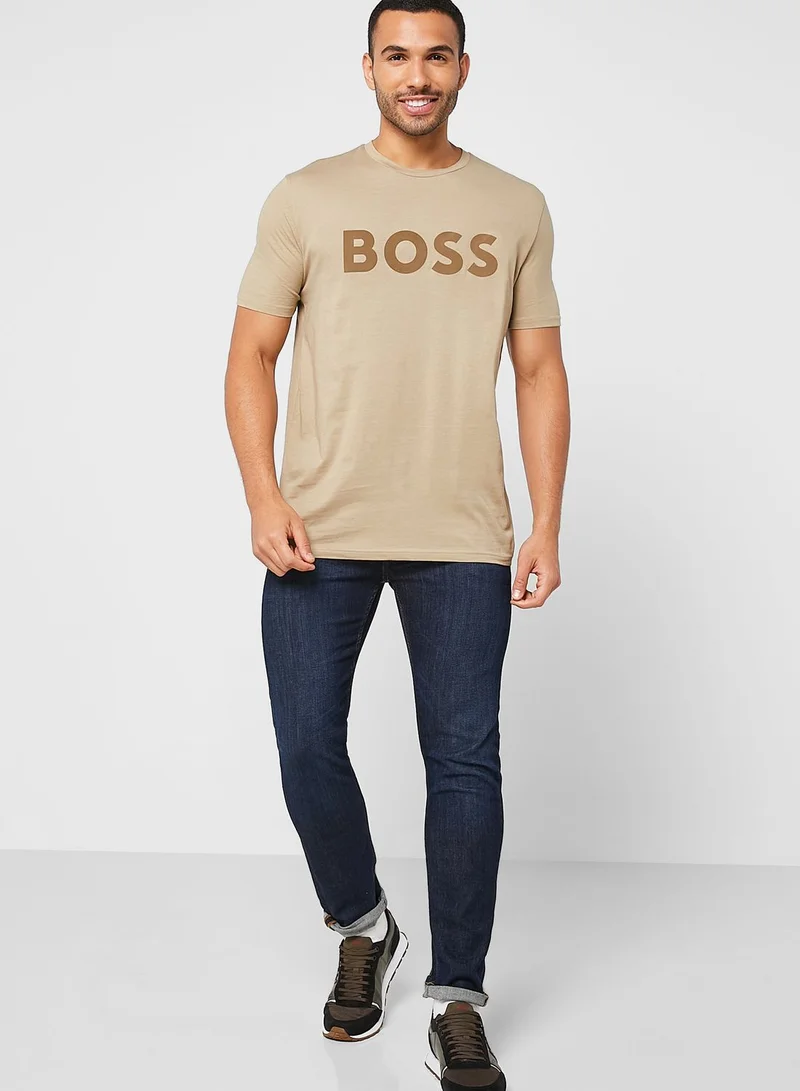 BOSS Logo Crew Neck T-Shirt