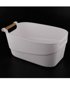 PVC Storage Basket for Bathroom & Home Supplies Household & Cleaning Supplies Home Organization Storage Bins & Baskets