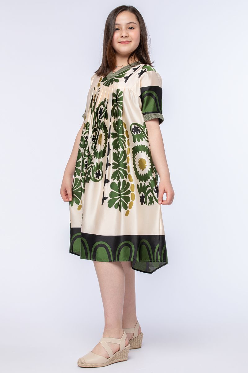 RINA printed girl dress - Image 3