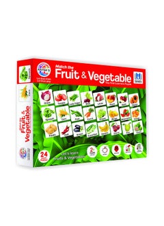 TOYZTREND RATNA'S Educational Jigsaw Puzzle Range for Kids (Match The Fruit & Vegetable)  - Image 3