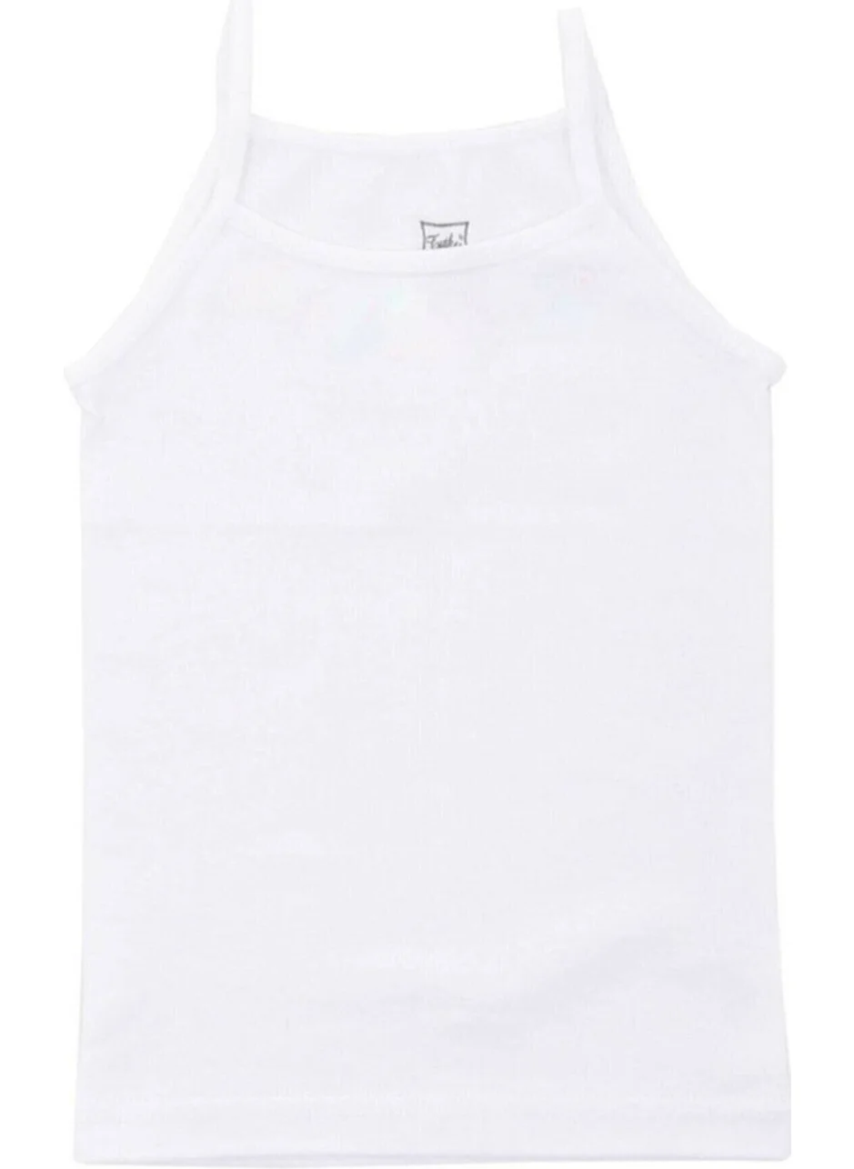 توتكو Girls' String Suspender Undershirt 6-Pack