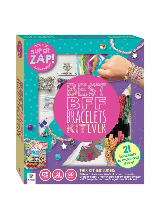 Hinkler Super Zap Best Bff Bracelets Craft Kit