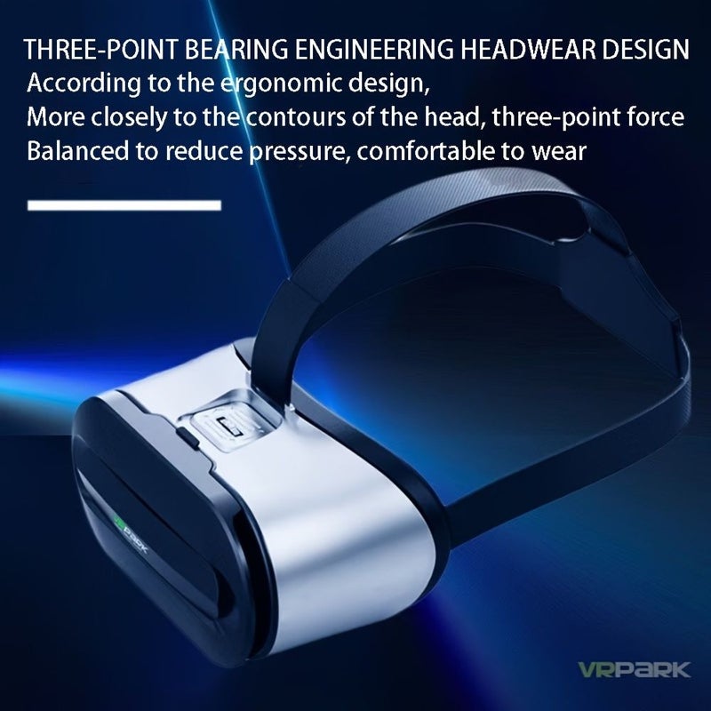 KV08 3D VR Headset For Movies Gaming Virtual Travel - Image 3