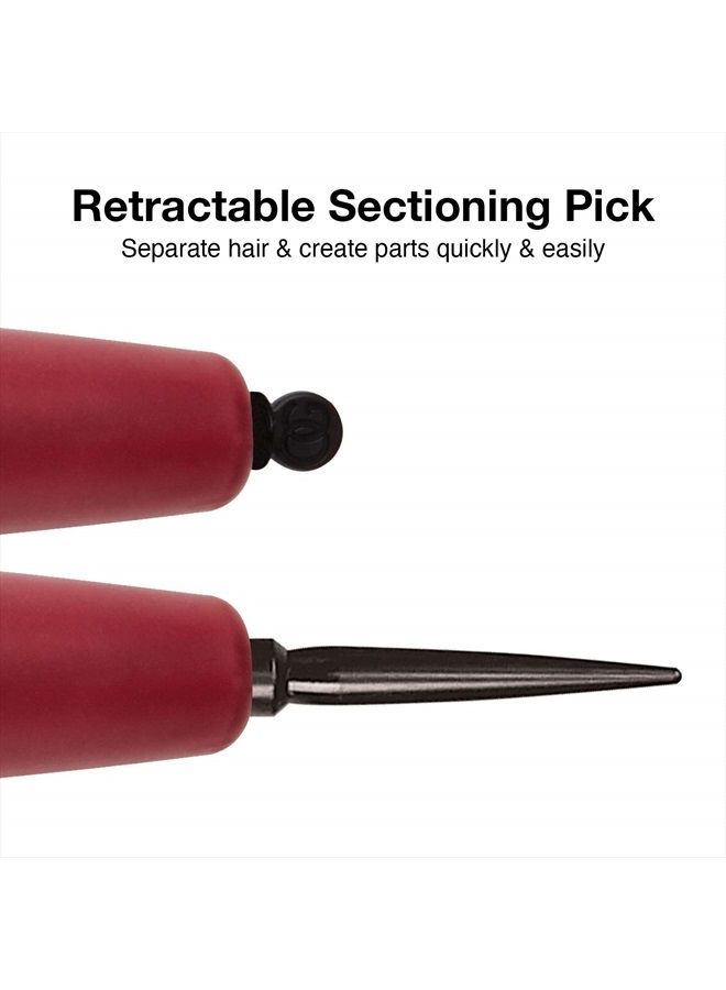 Olivia Garden Heat Pro Round Thermal Hair Brush, HP-32, 1 1/4" - Image 5