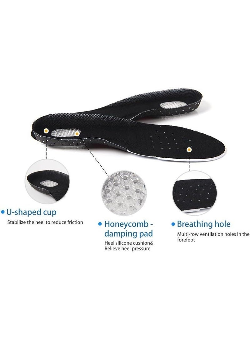 Heel Spur Insoles, Gel Work Insoles for Sport and Life, Sweaty Feet Against Pressure Pain Gel Soles for Women & Men(S（35-40 ）) - Image 5