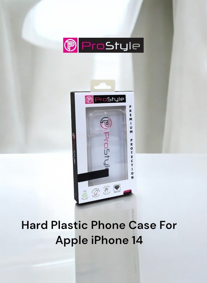 Prostyle iPhone 14 Clear Case (6.1-inch), Anti-Yellowing, Drop Protection, Slim Thin Cover, Crystal Clear Phone Case - Image 3