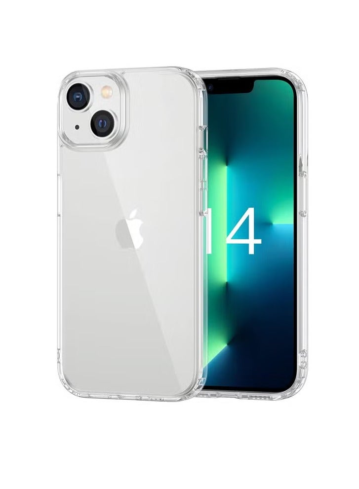Prostyle iPhone 14 Clear Case (6.1-inch), Anti-Yellowing, Drop Protection, Slim Thin Cover, Crystal Clear Phone Case - Image 1