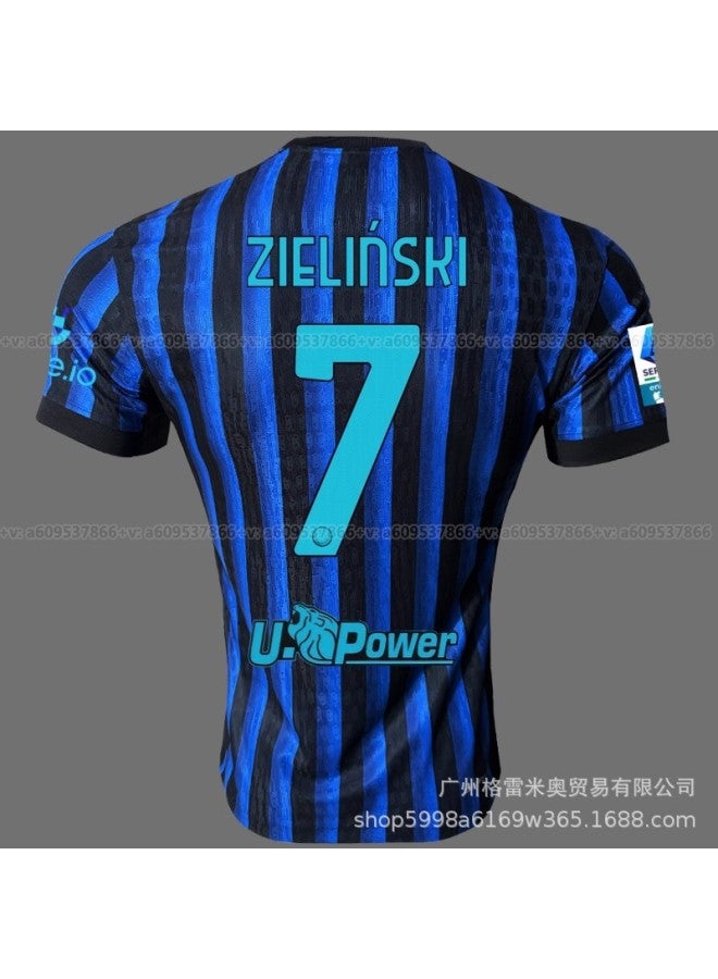 Player Version: 25-26 Inter Milan Home Star No. 7 Plus Serie A Football Jersey - Image 1