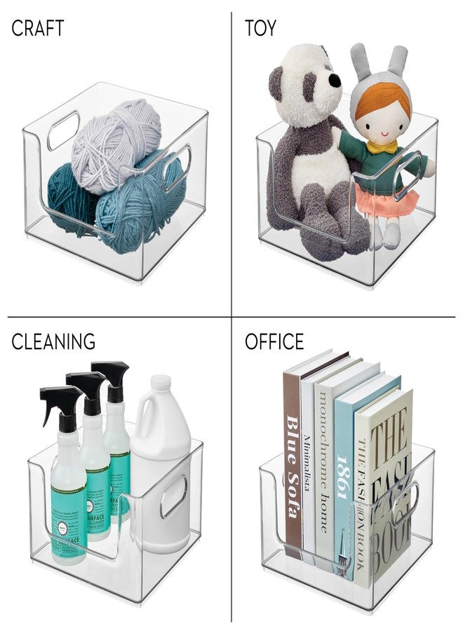 InterDesign iDesign Stackable Clear Open Front Storage Bin, Easy Access Organizer for Pantry or Cabinet, 2-Pack - Image 4