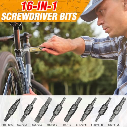 BIBURY Multitool Pliers Pro BI2045, 31-in-1 Stainless Steel Multi Tool with Replaceable Wire Cutters and Saw, Foldable Heavy-duty Multitool Set with Scissors and Screwdriver for Hiking Camping Repair - Image 5