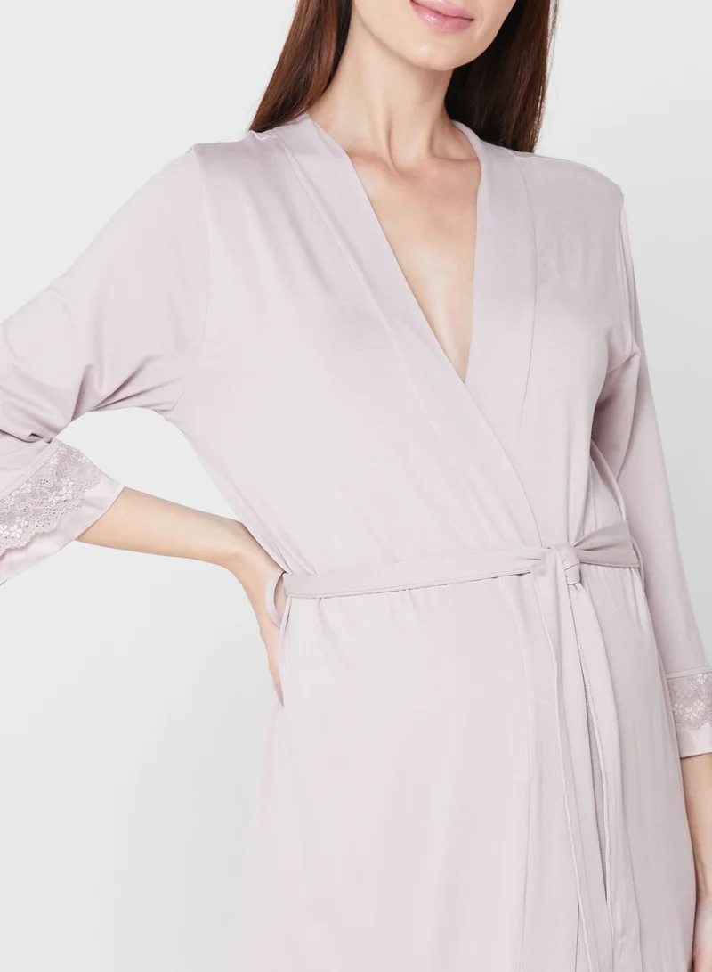Catherine Tie Detail Robe