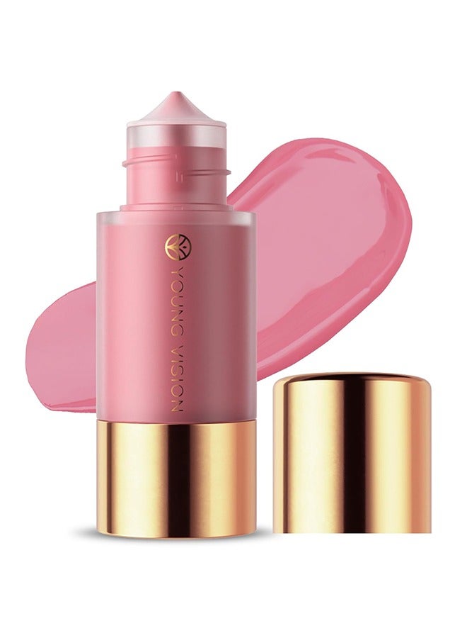YOUNG VISION Liquid Blusher - Soft Matte Finish Cream Blush Liquid Blush Cream Blush Makeup Lightweight, Smooth Brightening Rouge,Waterproof  Liquid Blusher #02 - Image 1