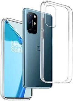 REY Transparent Silicone TPU Case for Oneplus 8T - Oneplus 9R, Mobile Phone Case Premium Scratch-Resistant TPU Transparent Protective Case, Ultra Thin 0.33 mm