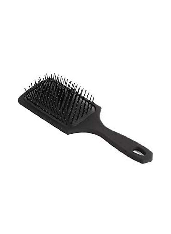 LOWPRICE Combo of Cushion Paddle Hair Brush and Round Hair Comb Brush with Soft Nylon Bristles for Women and Men - Image 3