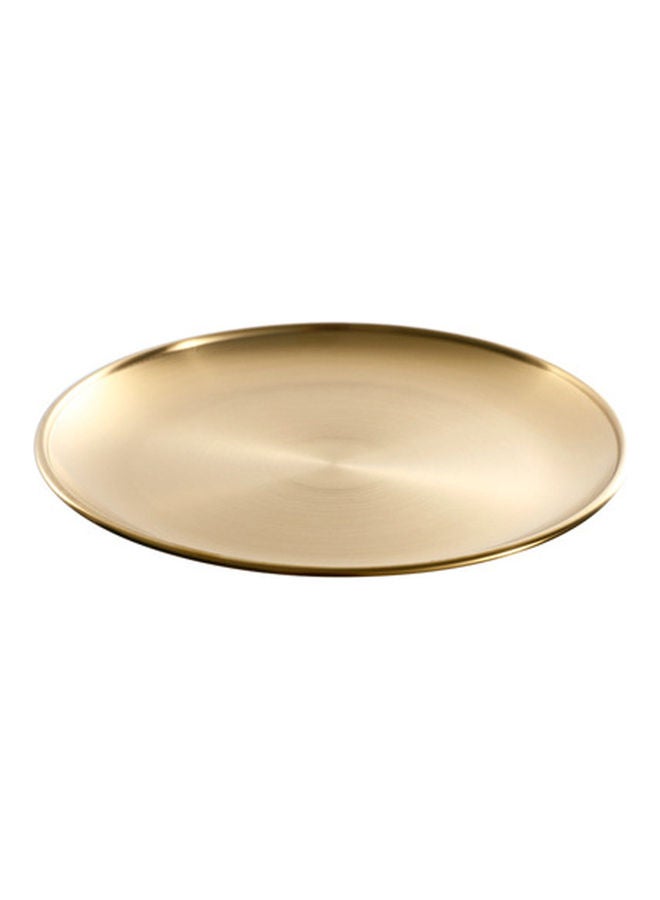 Arabest Round Sanding Tray Gold 14cm - Image 1