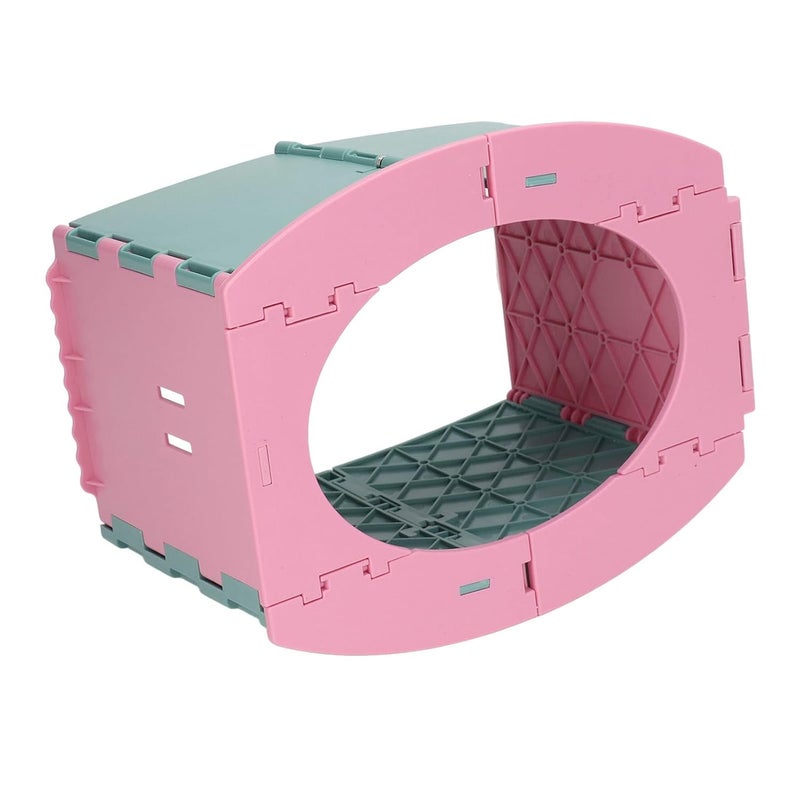 YWBL-WH Toddler Potty, Portable Foldable Travel Toilet Seat, Reusable Training Chair for Kids on Camping Trips and Long Car Rides (Green Pink) - Image 2