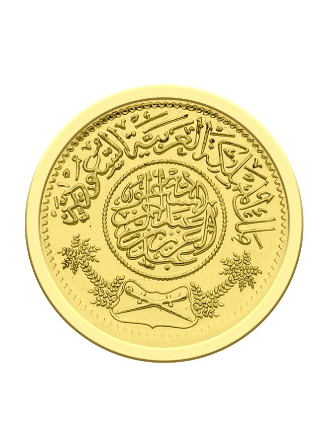 FK Jewellers Gold 22KT 8 Grams Coin  - Image 4