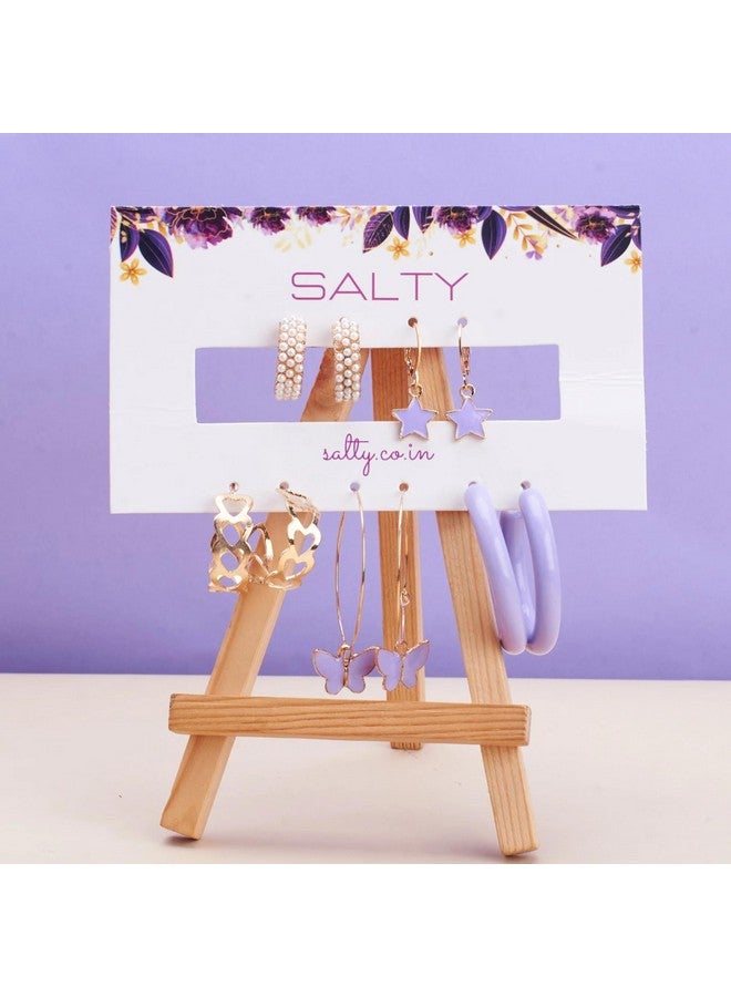 SALTY Anti Tarnish Exlusive Bride Tribe Gift Box | Jewellery Set for Women | Latest Stylish Minimal Jewelry Sets | Modern Design Aesthetic Accessories | Ideal for Gifting - Image 5