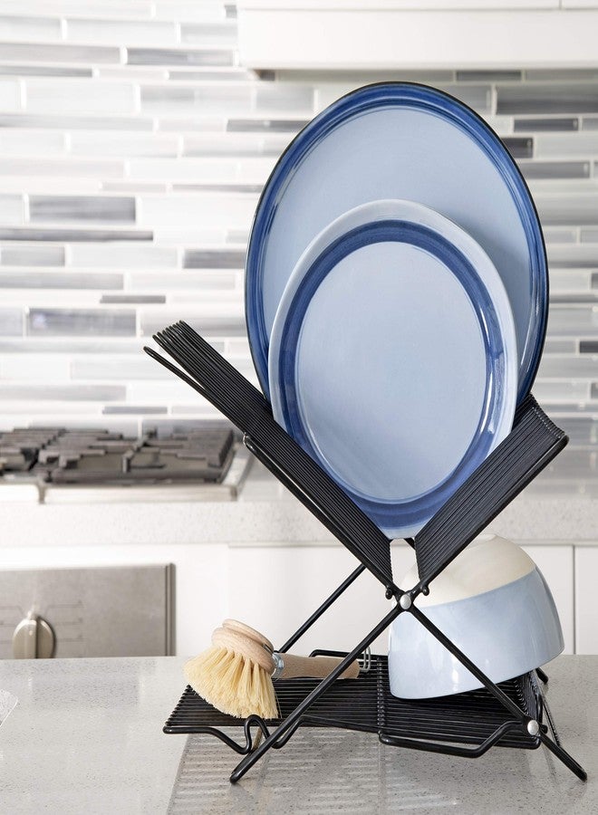 Better Houseware Folding Dish Drying Rack Space-Saving Dish Rack for Kitchen Counter for Drying (After Washing) - Image 5