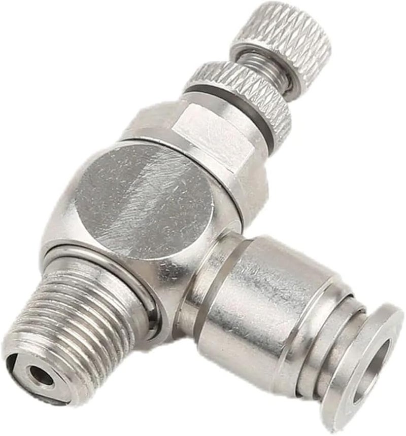 SL10 03 304 صمام خنق تركيب هوائي من الفولاذ المقاوم للصدأ صمام تنظيم ضغط التحكم في التخفيض - Image 5