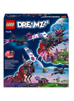 LEGO Dreamzzz The Never Witch’S Midnight Raven Animal Toy For Kids Aged 9 And Over, Playset For Boys And Girls, Rebuild A Fantasy Hut As A House, Spider Or Bird Figure 71478 (1203 Pieces)  - Image 3