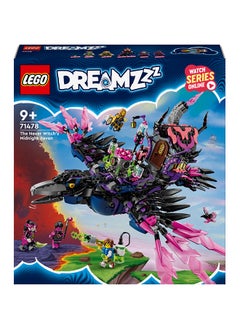 LEGO Dreamzzz The Never Witch’S Midnight Raven Animal Toy For Kids Aged 9 And Over, Playset For Boys And Girls, Rebuild A Fantasy Hut As A House, Spider Or Bird Figure 71478 (1203 Pieces)  - Image 2